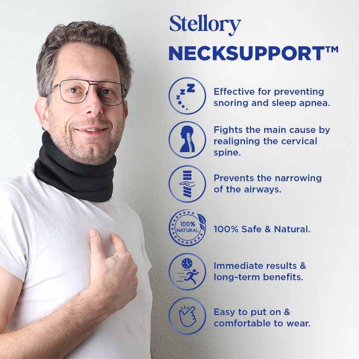 (VIP) Stellory NeckSupport® - Stop Snoring & Sleep Easier