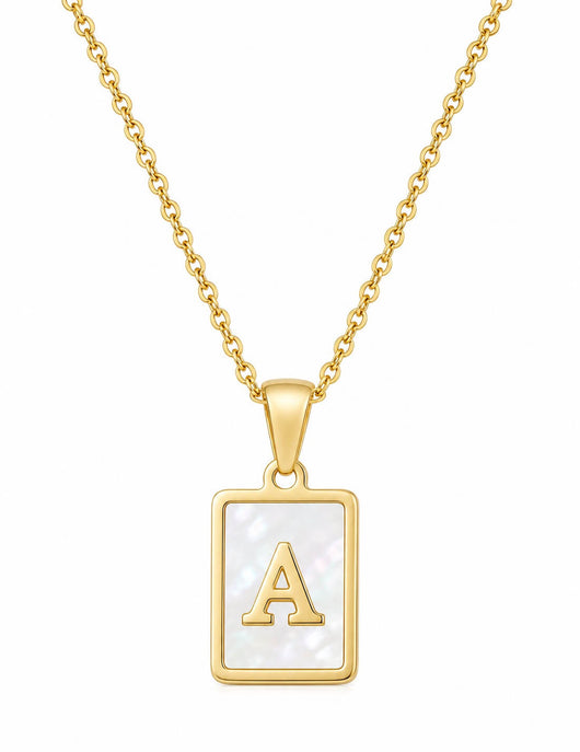 A-Z Mother Of Pearl Necklace VIP