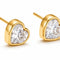 Bezel Love Stud Earrings VIP