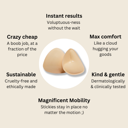 (VIP) Stellory® Sticky Inserts - Naturally Increase Cup Size