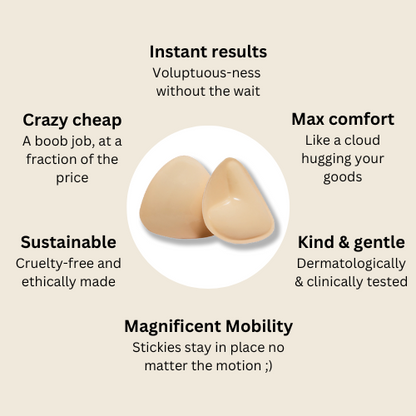 (VIP) Stellory® Sticky Inserts - Naturally Increase Cup Size