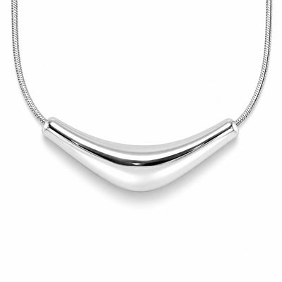 Crescent Bar Pendant Necklace VIP