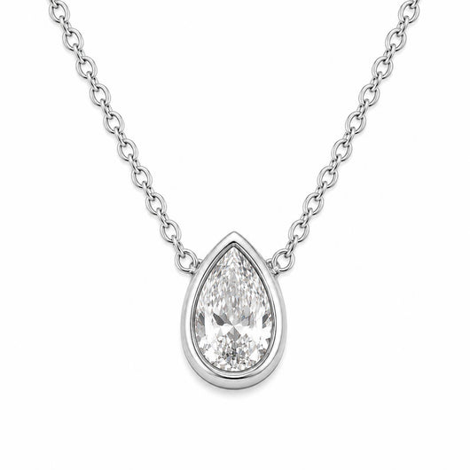 Diamond Drop Pendant Necklace VIP