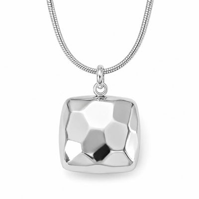 Geometric Cube Pendant Necklace VIP