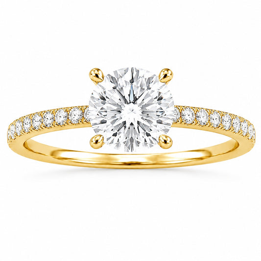Gold Round Ring VIP