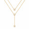 Layered Round Diamond Necklace VIP