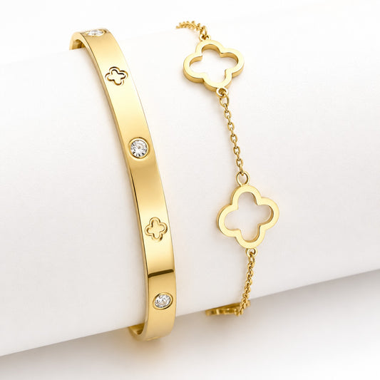 Lucky Clover Bracelet & Bangle VIP