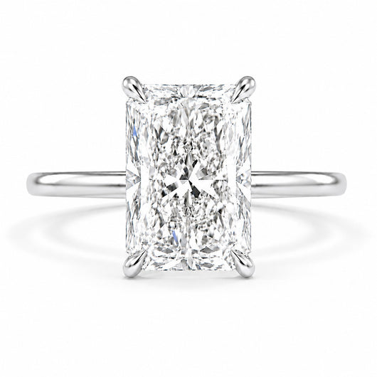 Silver 1-5ct Rectangle Ring VIP