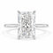 Silver 1-5ct Rectangle Ring VIP