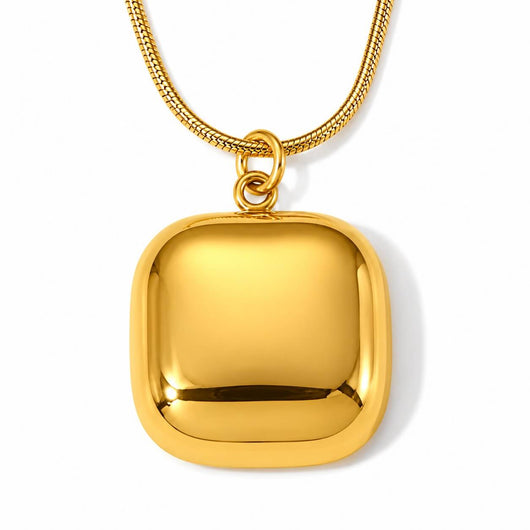Square Pendant Necklace