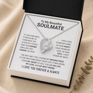 To My Beautiful Soulmate Necklace